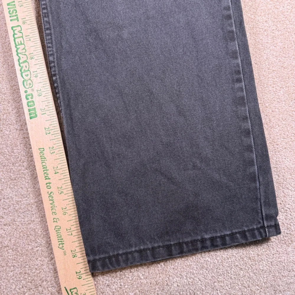 Signature Levi Strauss & Co Relaxed Jeans‎ Mens 40x30 (FITS 38x29) Charcoal Gray
